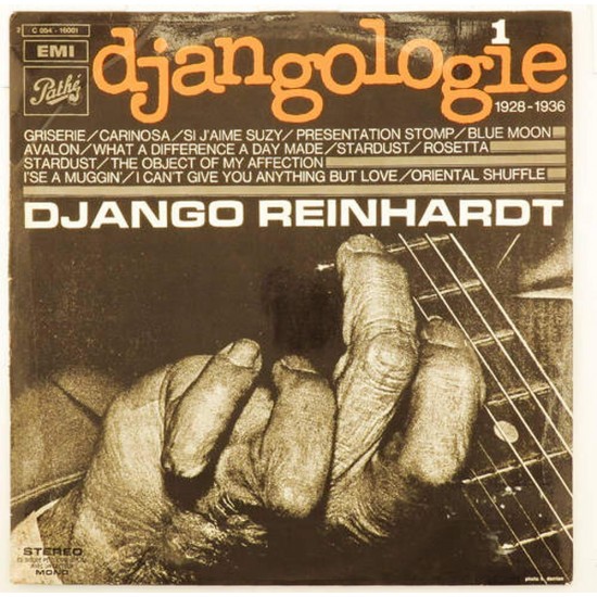 Пластинка Django Reinhardt Djangologie 1 (1928-1936)